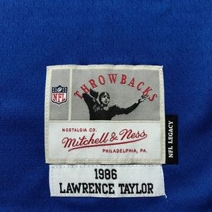 Mitchell and mess Lawrence Taylor jersey